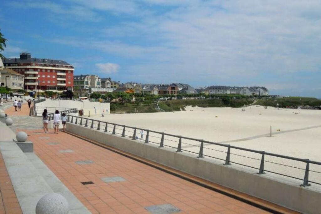 Apartamento Playa A Rapadoira Con Terraza 福斯 外观 照片